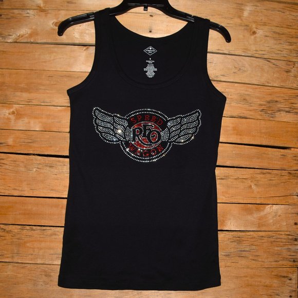 REO Speedwagon  Rhinestone   bling sleeveless tank top  XS,S,M,L,XL,XXL,1X,2X… - Picture 2 of 7